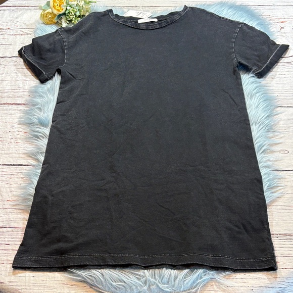 NWT Elodie Black Short Sleeve TShirt Dress Sz S - Picture 1 of 8